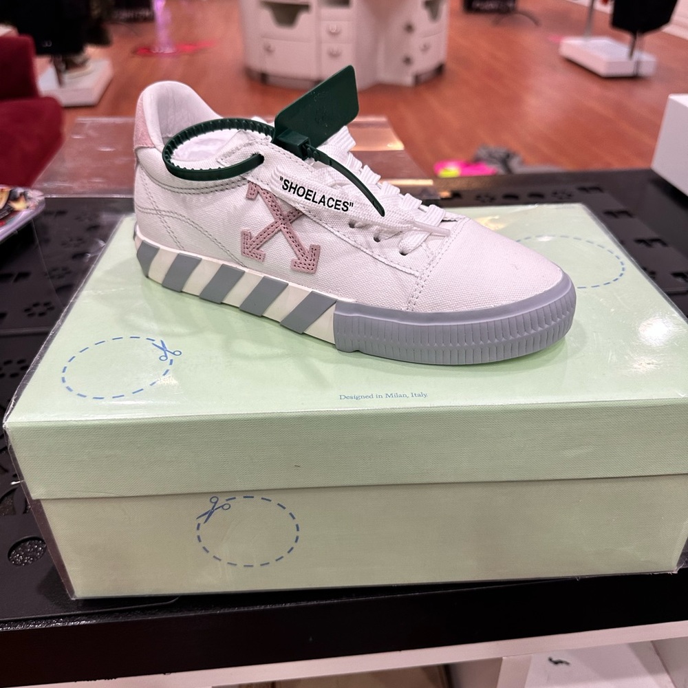 Off white sneakers